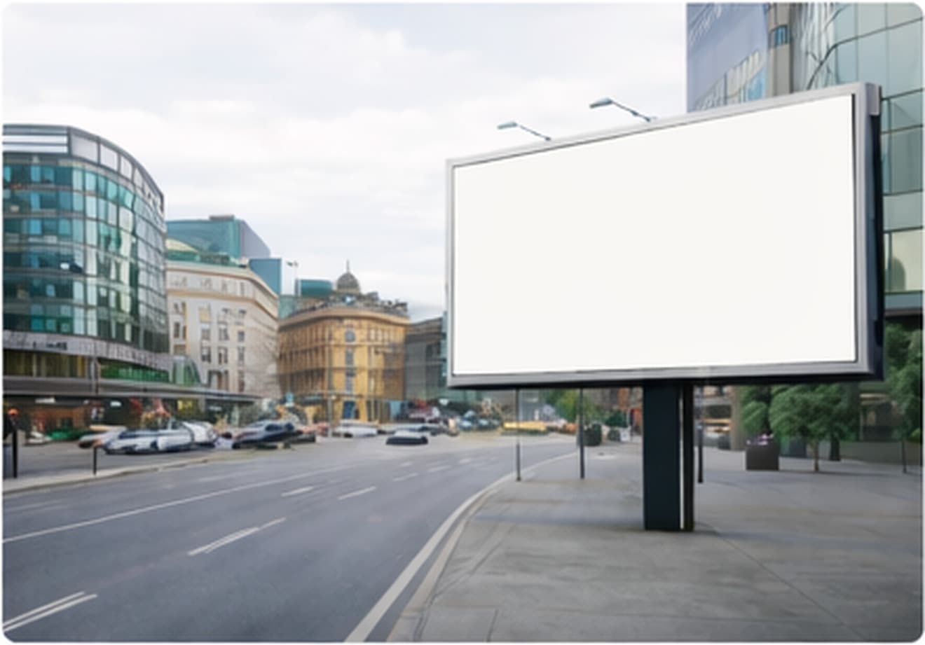 Óriásplakát kampány vizuál